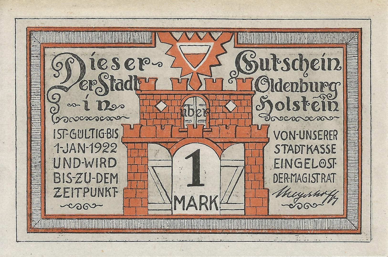 Notgeld - O 25 1015.4 4 4 Anverso