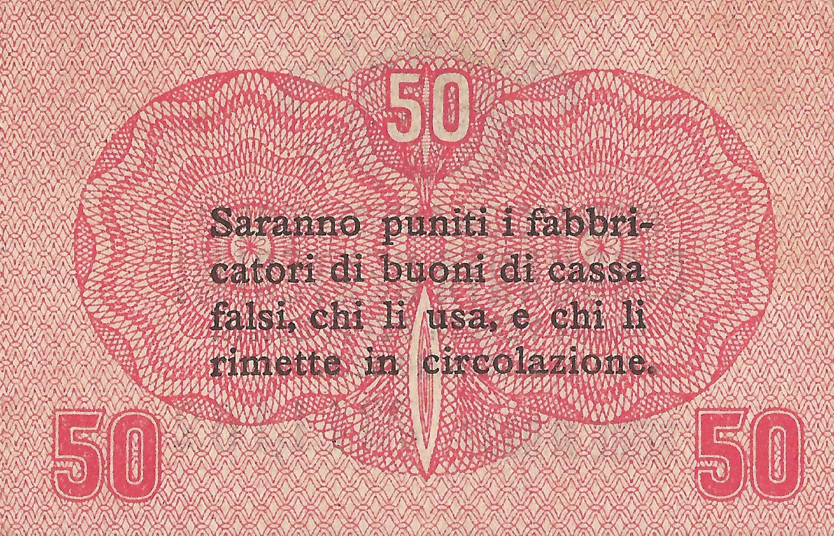 Italia 82 Pick M3 Reverso