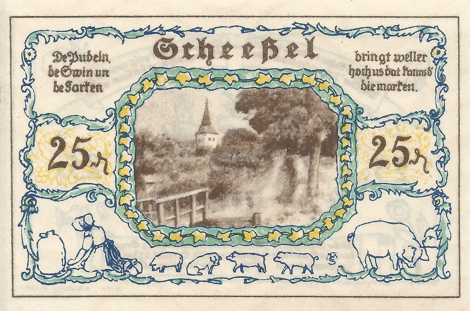 Notgeld - S 3 GM 1174.1b 1C Anverso