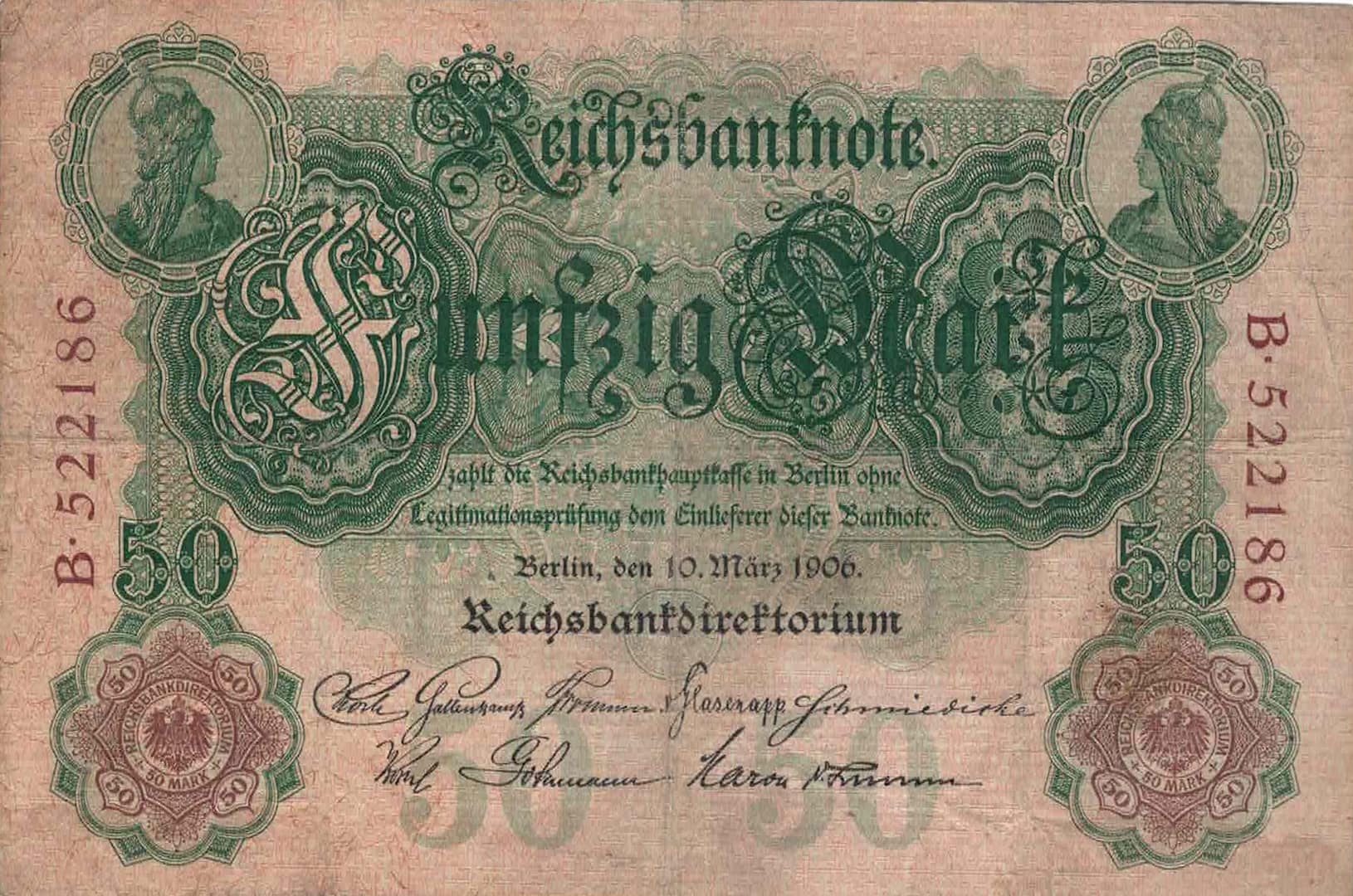 1-Imperio Alemán (1871-1918) 5 Pick 26a ad 3