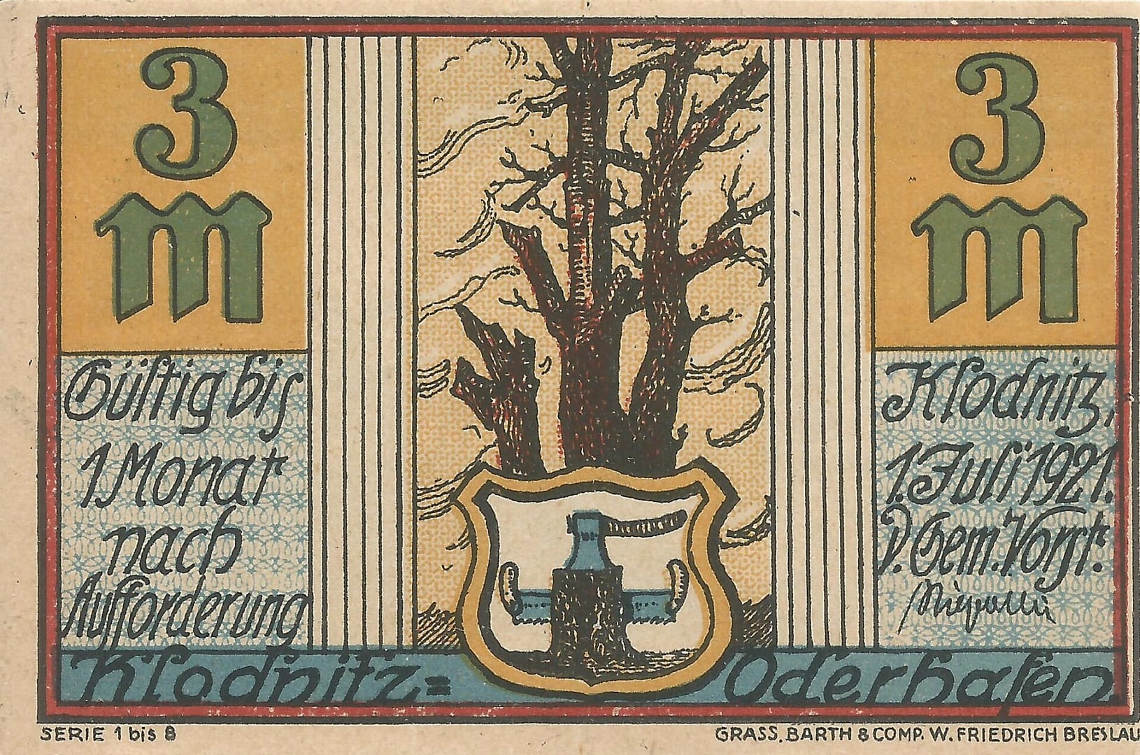 Notgeld - K 9 GM 707.1 7 8 Anverso