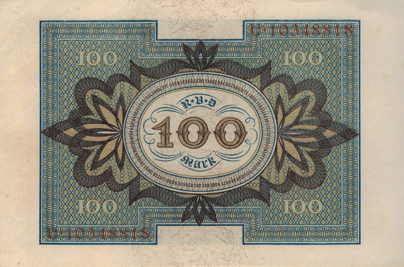 3-Papiermark (1914-1923) 4 Pick 69b at scaled e1677094412959