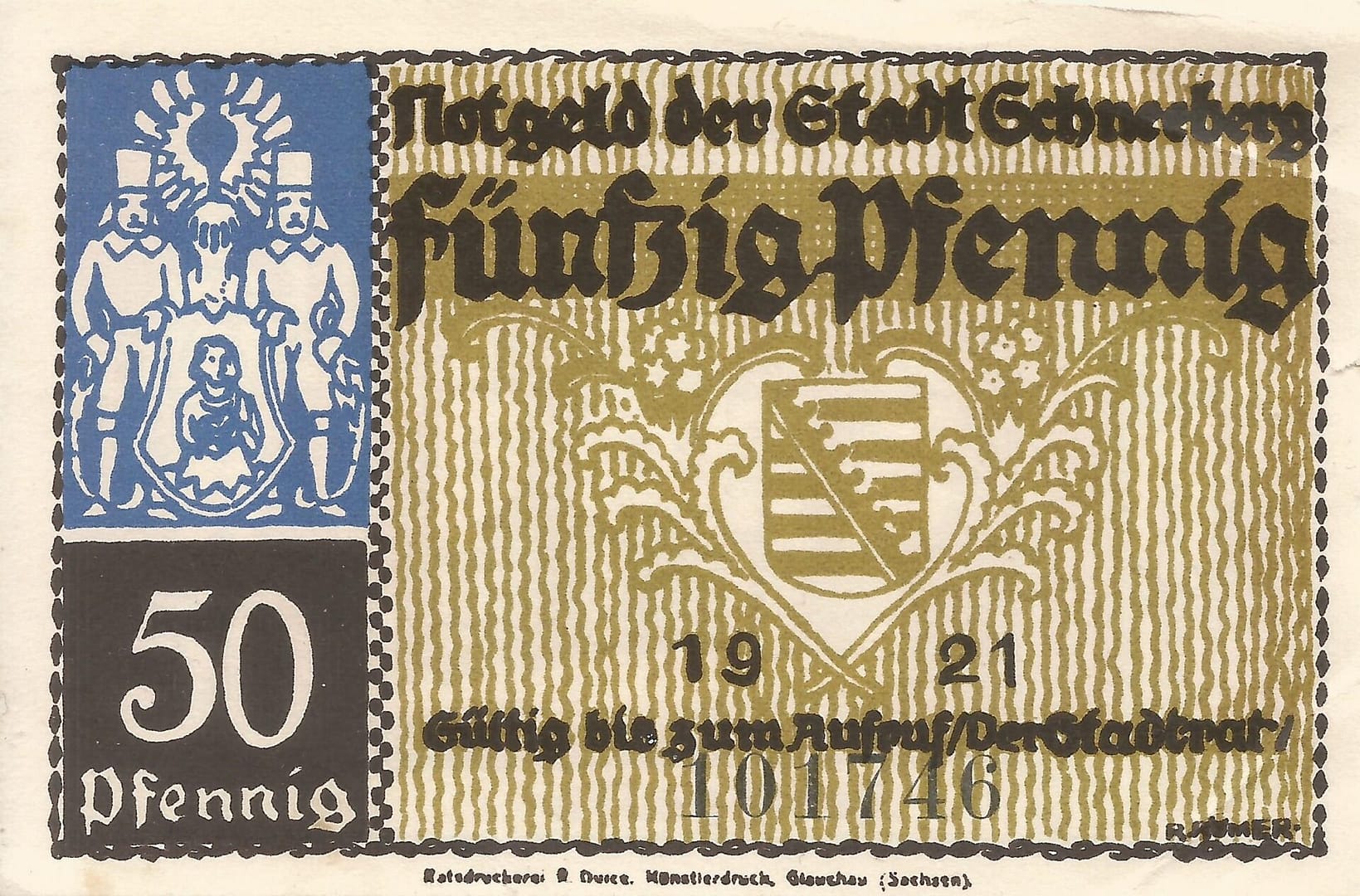 Notgeld - S 5 GM 1190.1a 1 6 Anverso