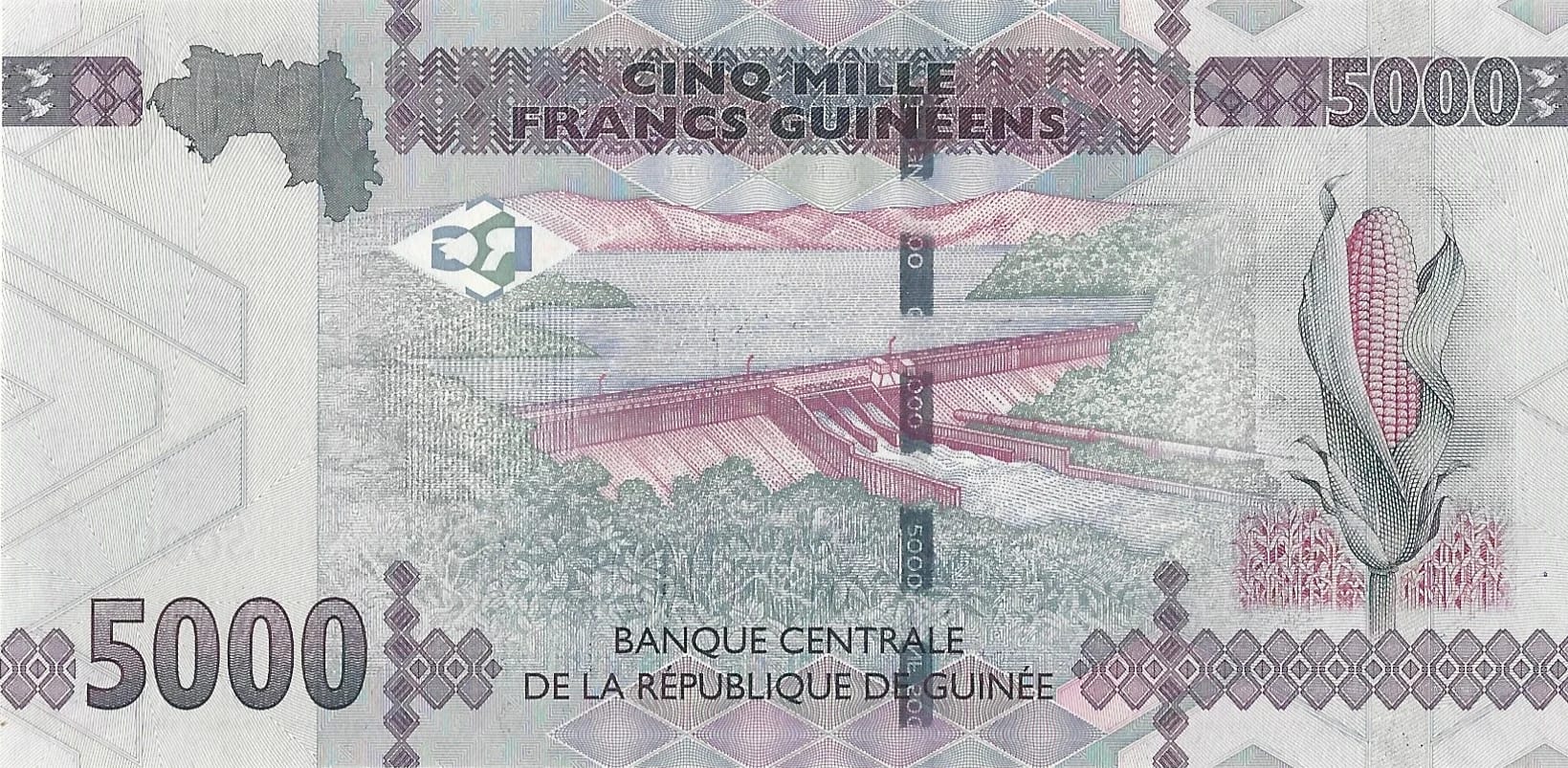 Guinea 24 Pick 49 Reverso jpg