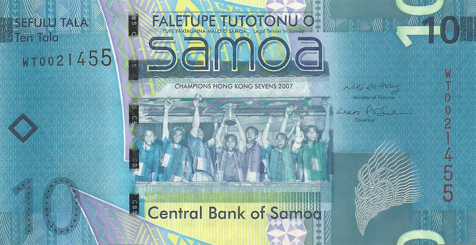 Samoa 11 Pick 39a ad