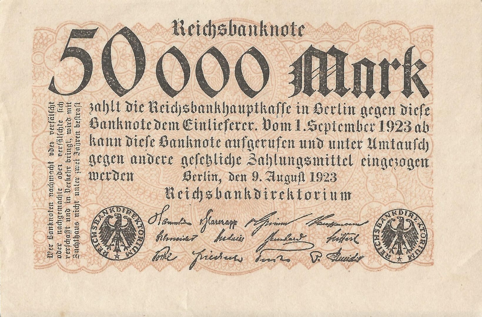 3-Papiermark (1914-1923) 45 Pick 99 Anverso