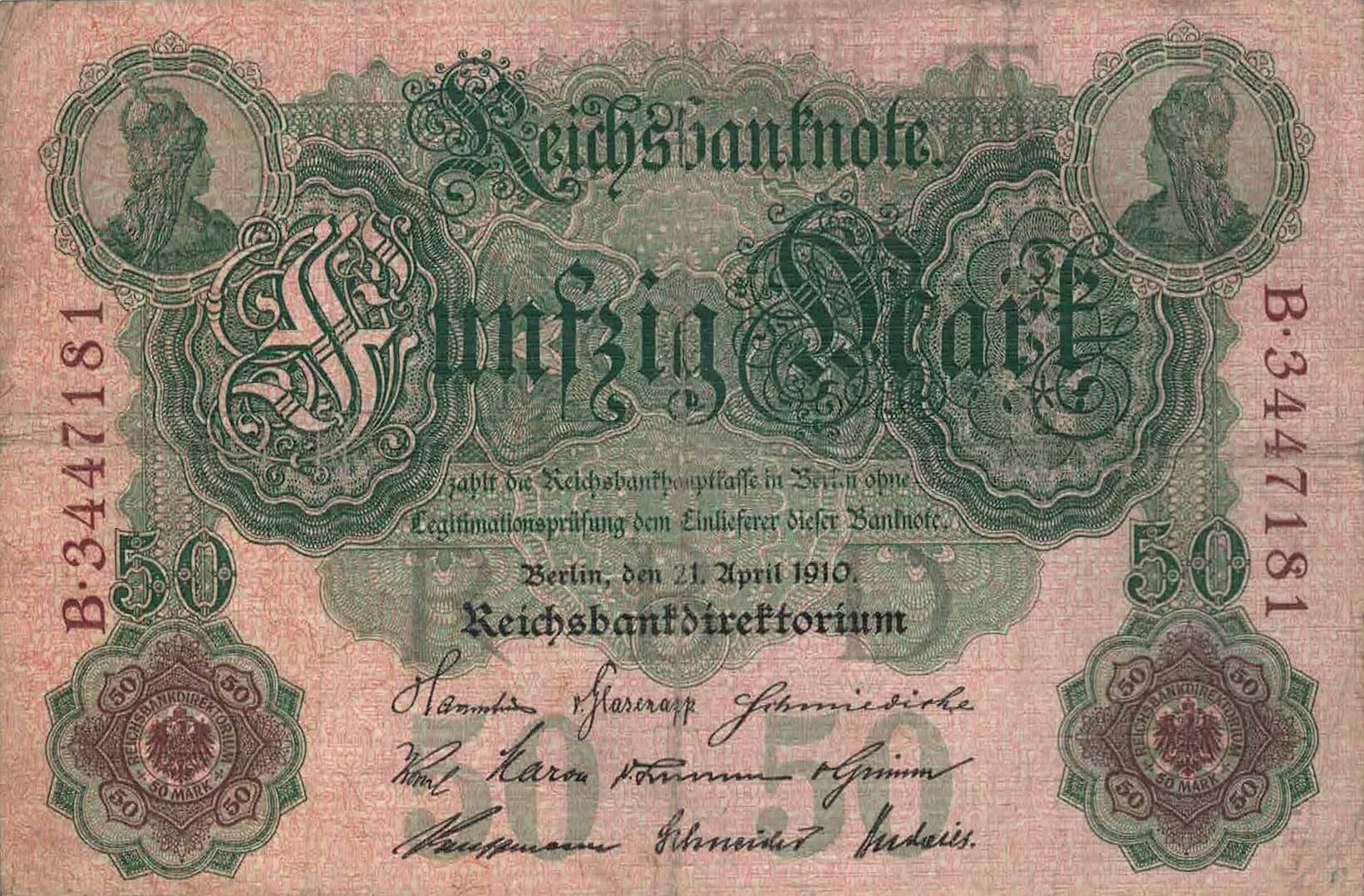 1-Imperio Alemán (1871-1918) 11 Pick 41 ad 3