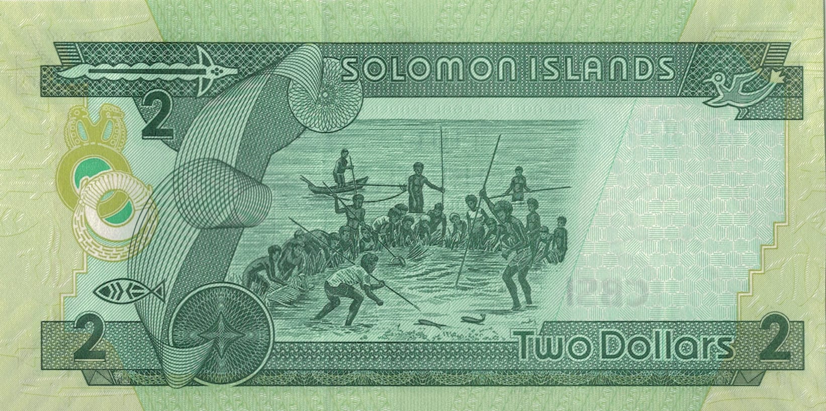 Islas Salomón 8 Pick 25a.1 at