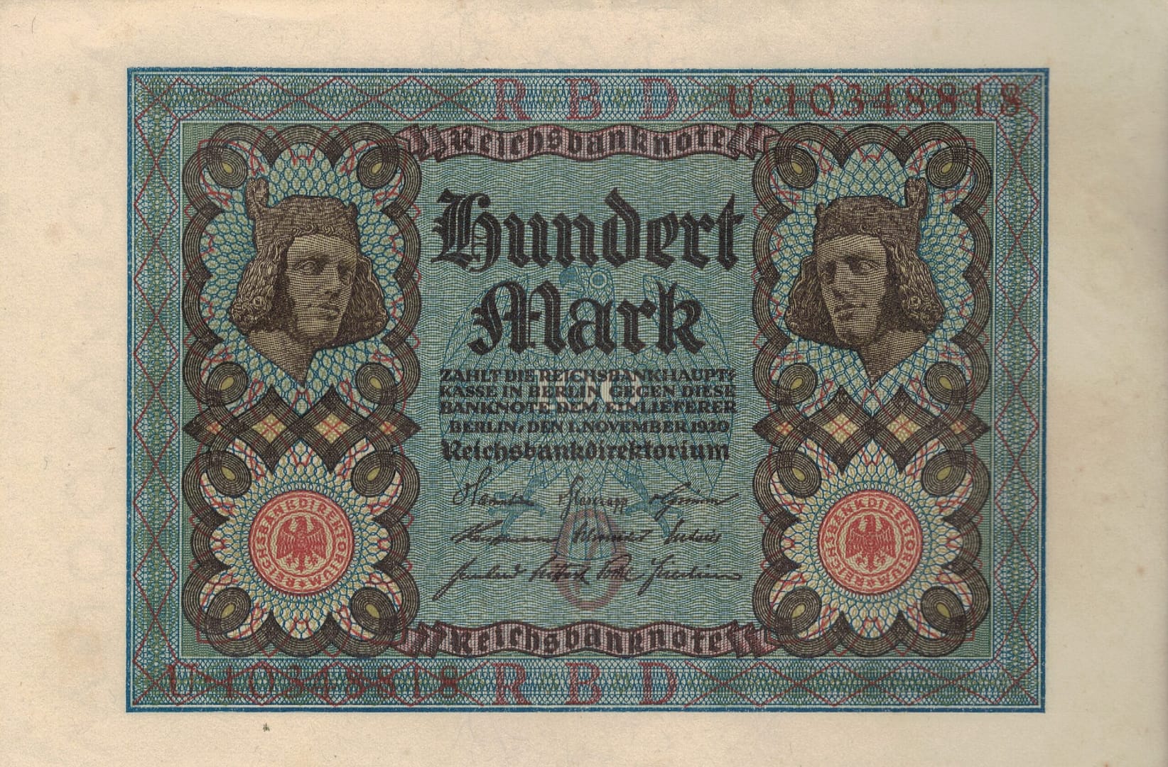 3-Papiermark (1914-1923) 3 Pick 69b ad scaled