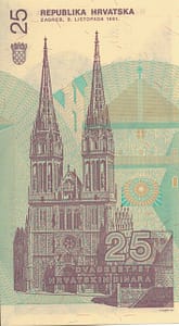 Croacia 24 Pick 19a at