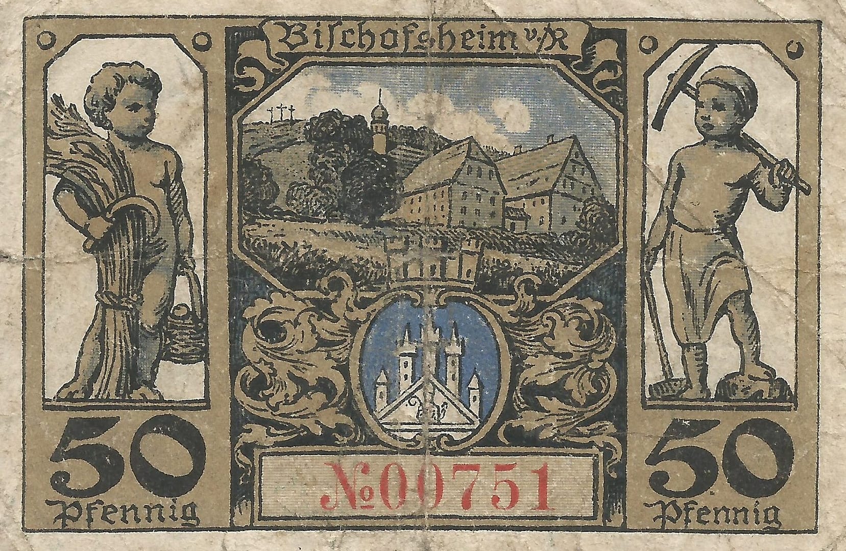 Notgeld - B 16 107.2 1 2 Reverso e1677117953710