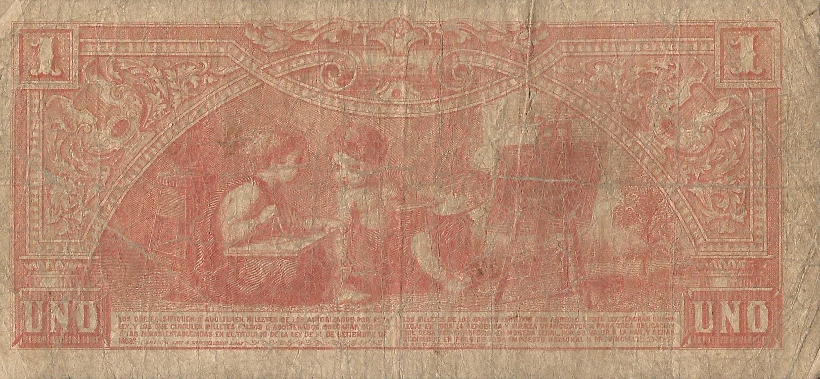 4-Bancos Garantidos (1888-1897) - Billetes de Tesorería (1890) 4 Col 77a at