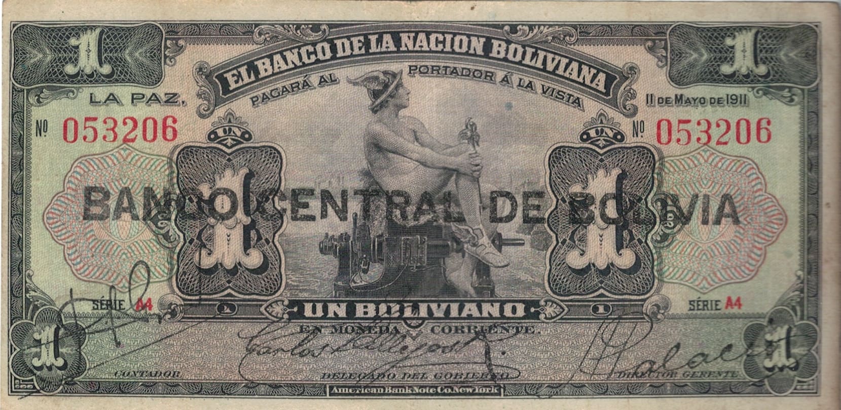 Bolivia 7 Pick 112a.4 ad