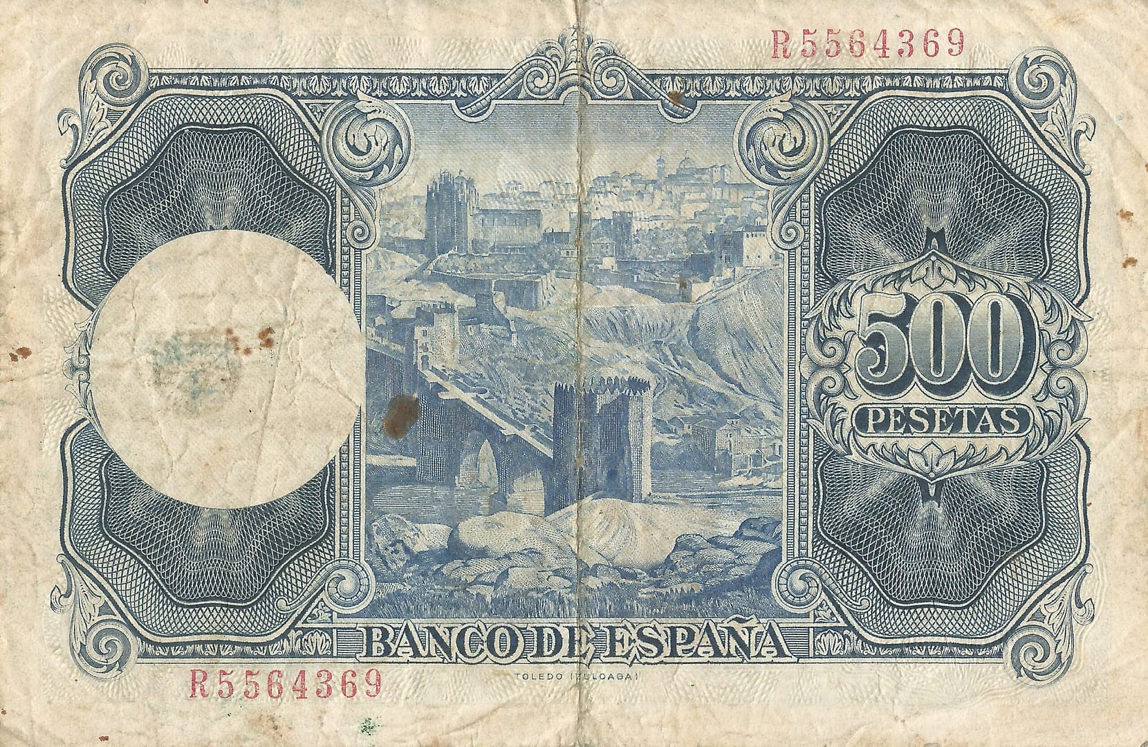 España 89 Pick 148a Reverso scaled