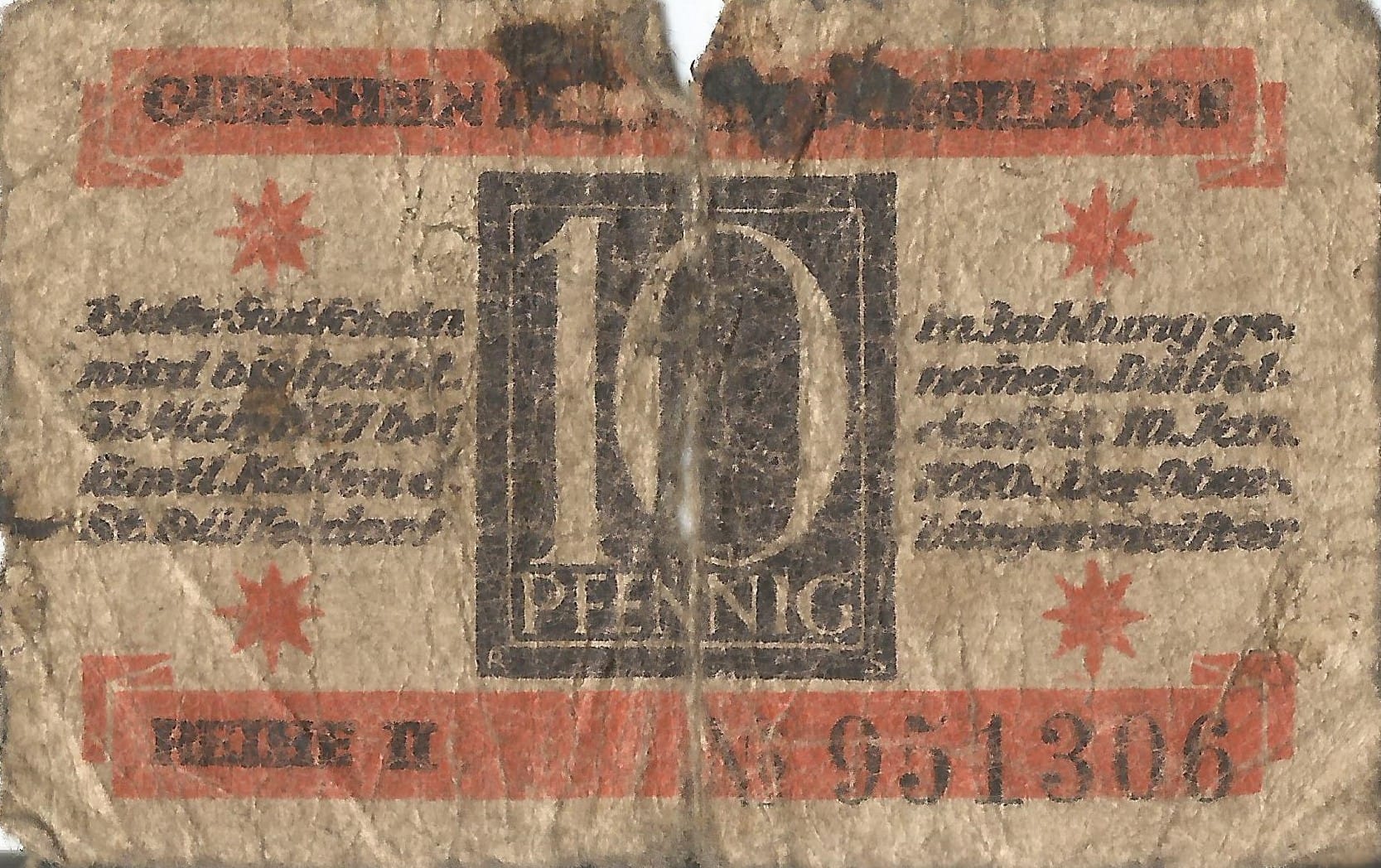 Notgeld - D 15 D35.7a.1 Anverso