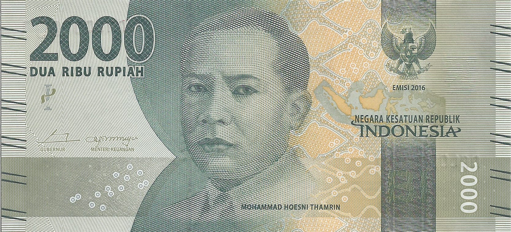 Indonesia 65 Pick 155b Anverso