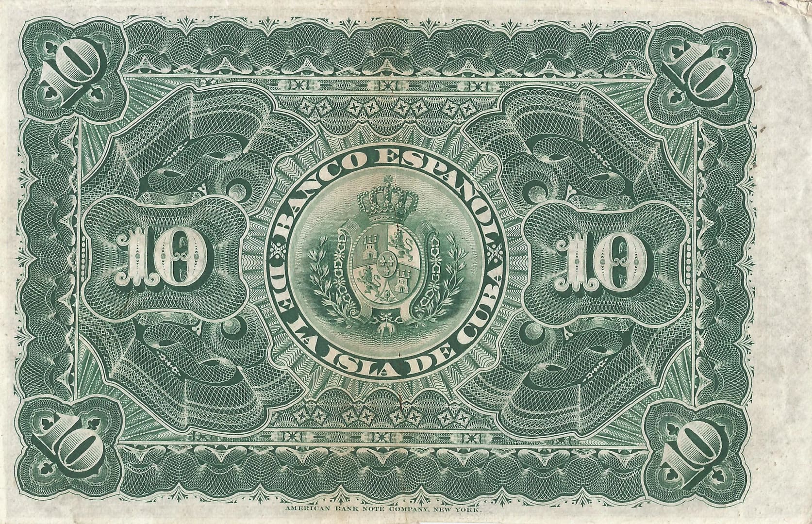 Banco Español de la Isla de Cuba 9 Pick 49c Reverso scaled