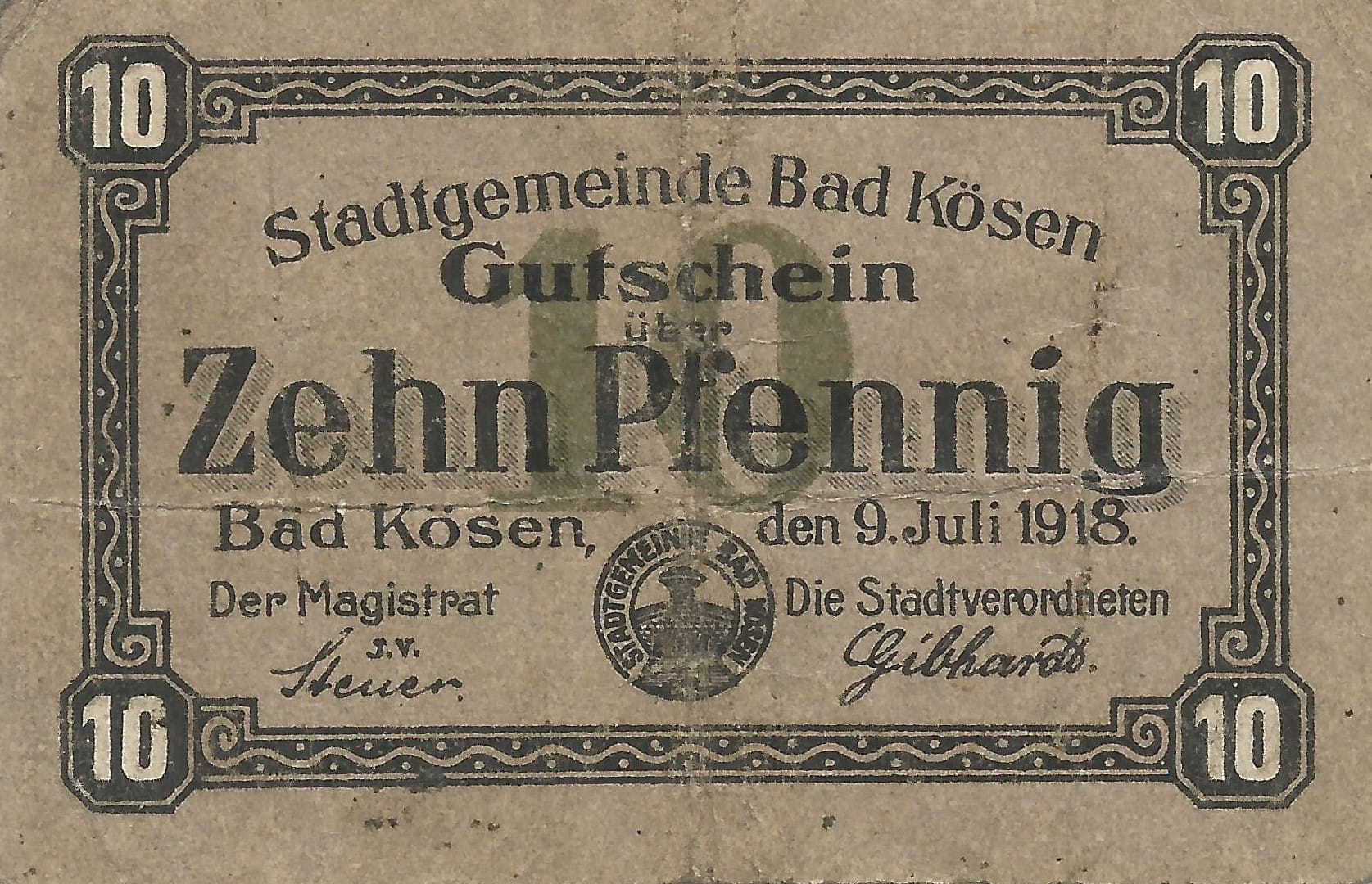 Notgeld - K 13 K39.2 Anverso