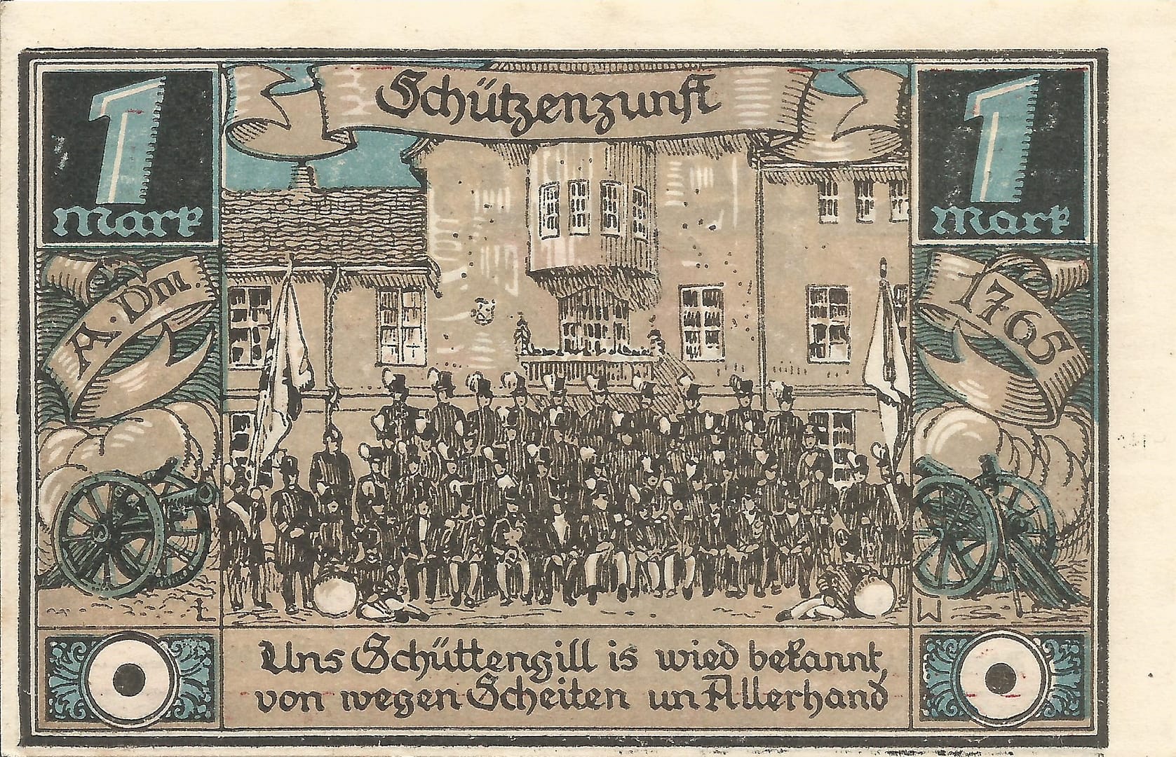 Notgeld - F 6 402.7 6 7 Reverso