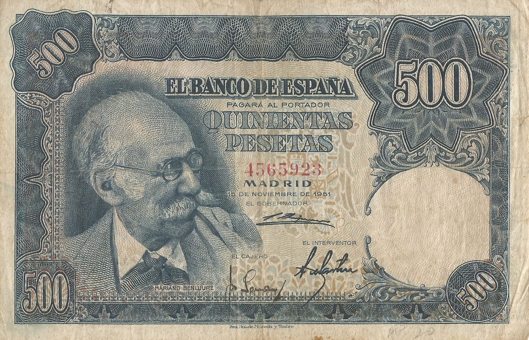 España 76 Pick 142a.1 Anverso