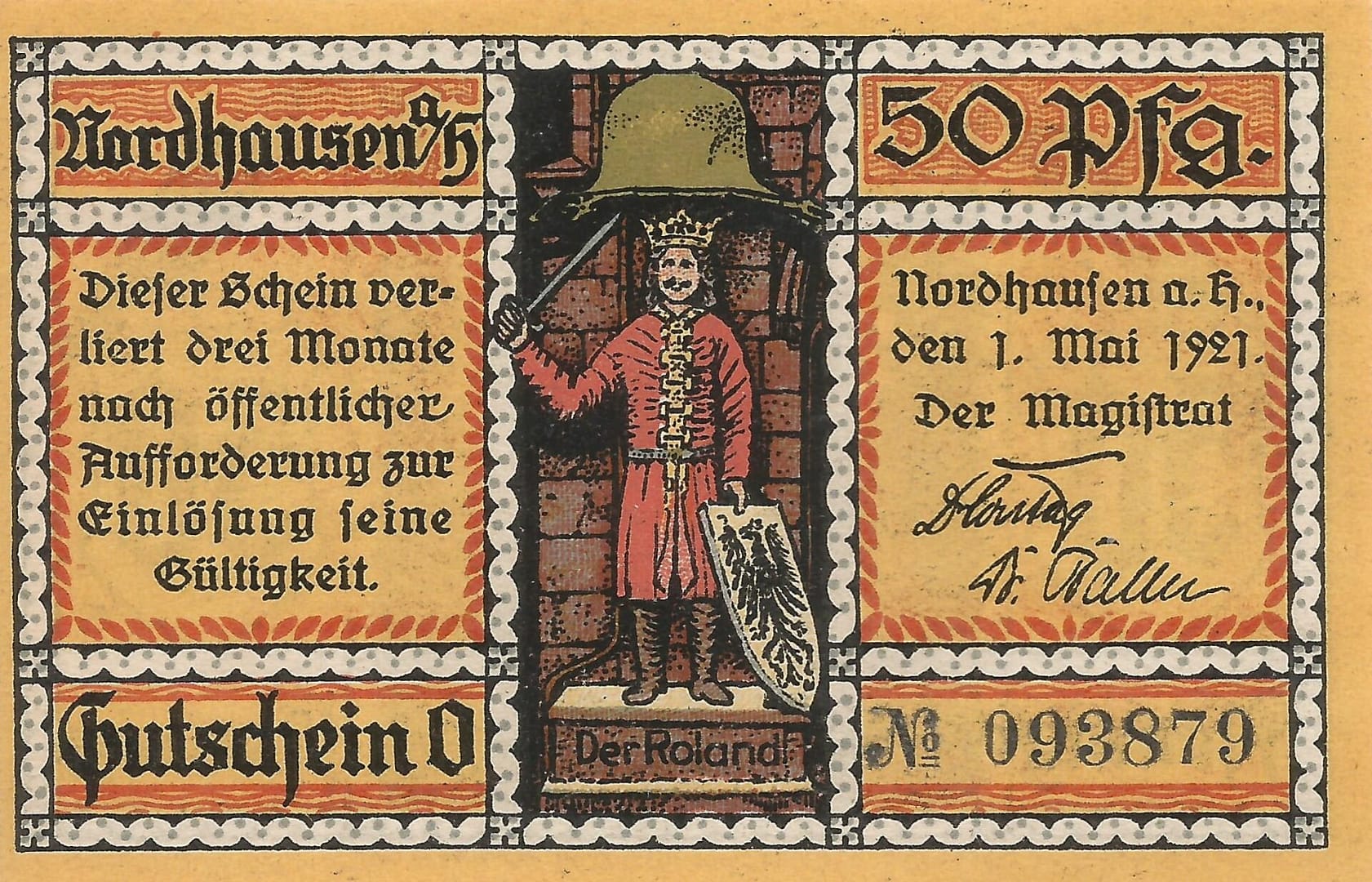 Notgeld - N 27 GM 987.1f Anverso