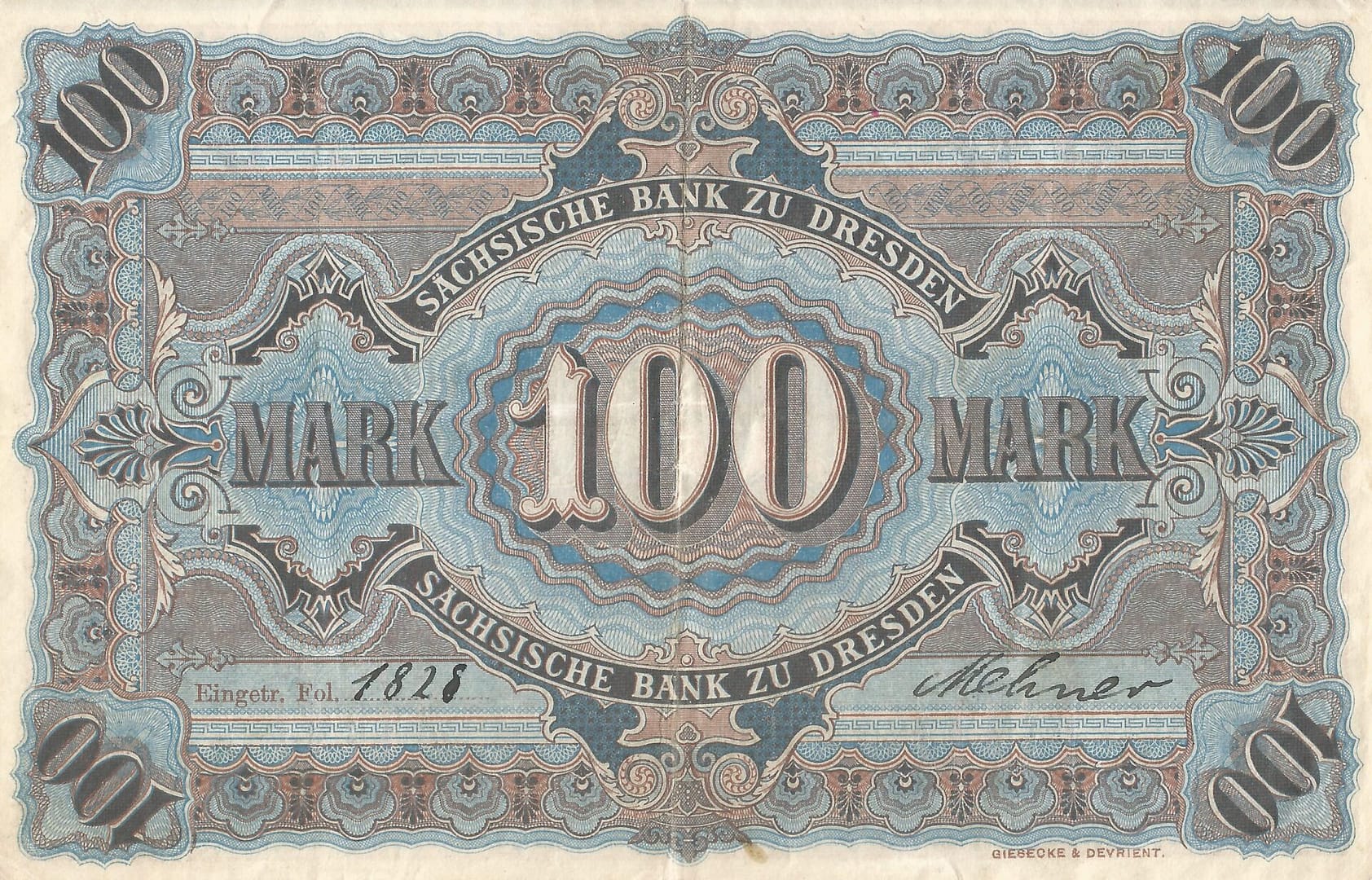 9-Alemania Estados 18 Pick S952b Reverso