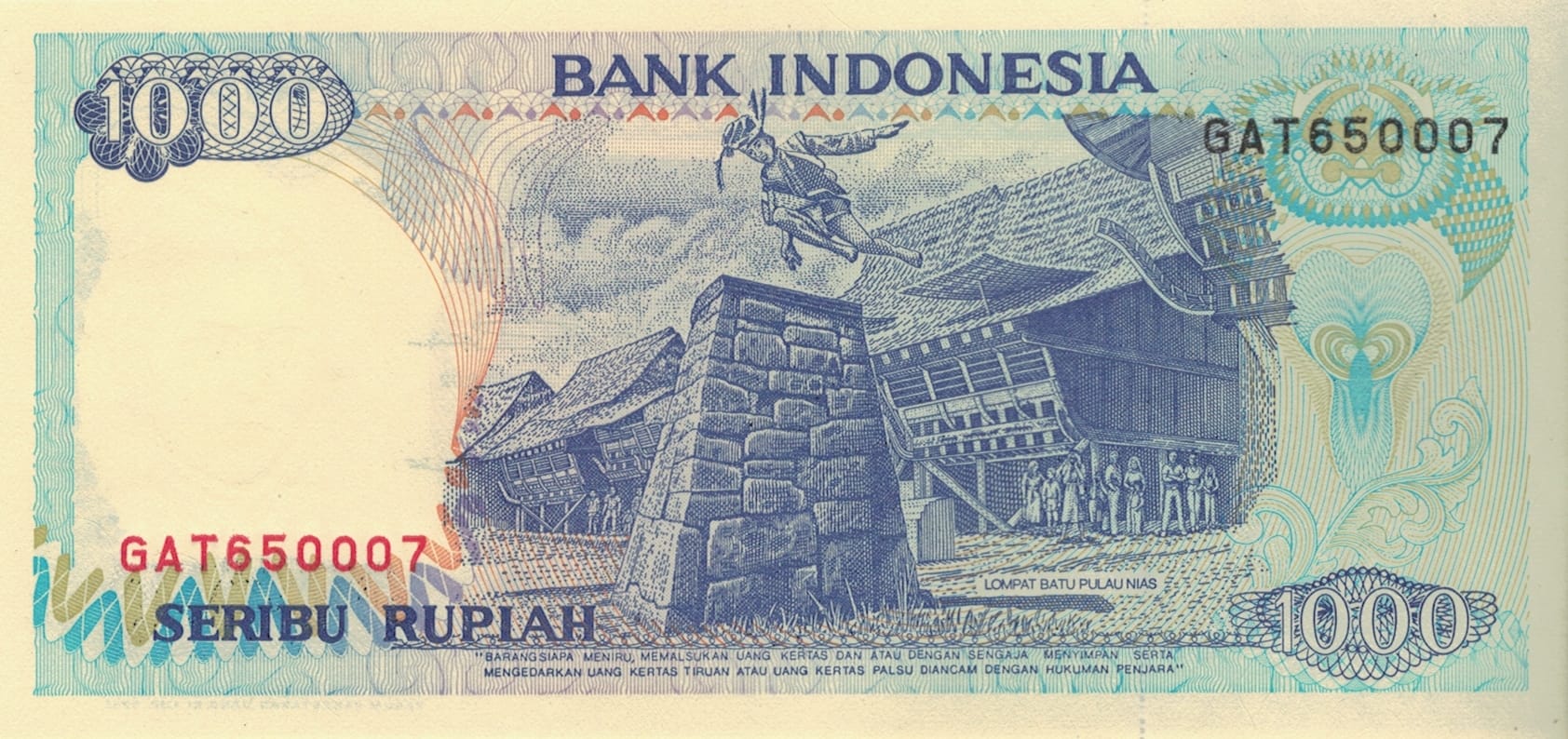 Indonesia 54 Pick 129i at