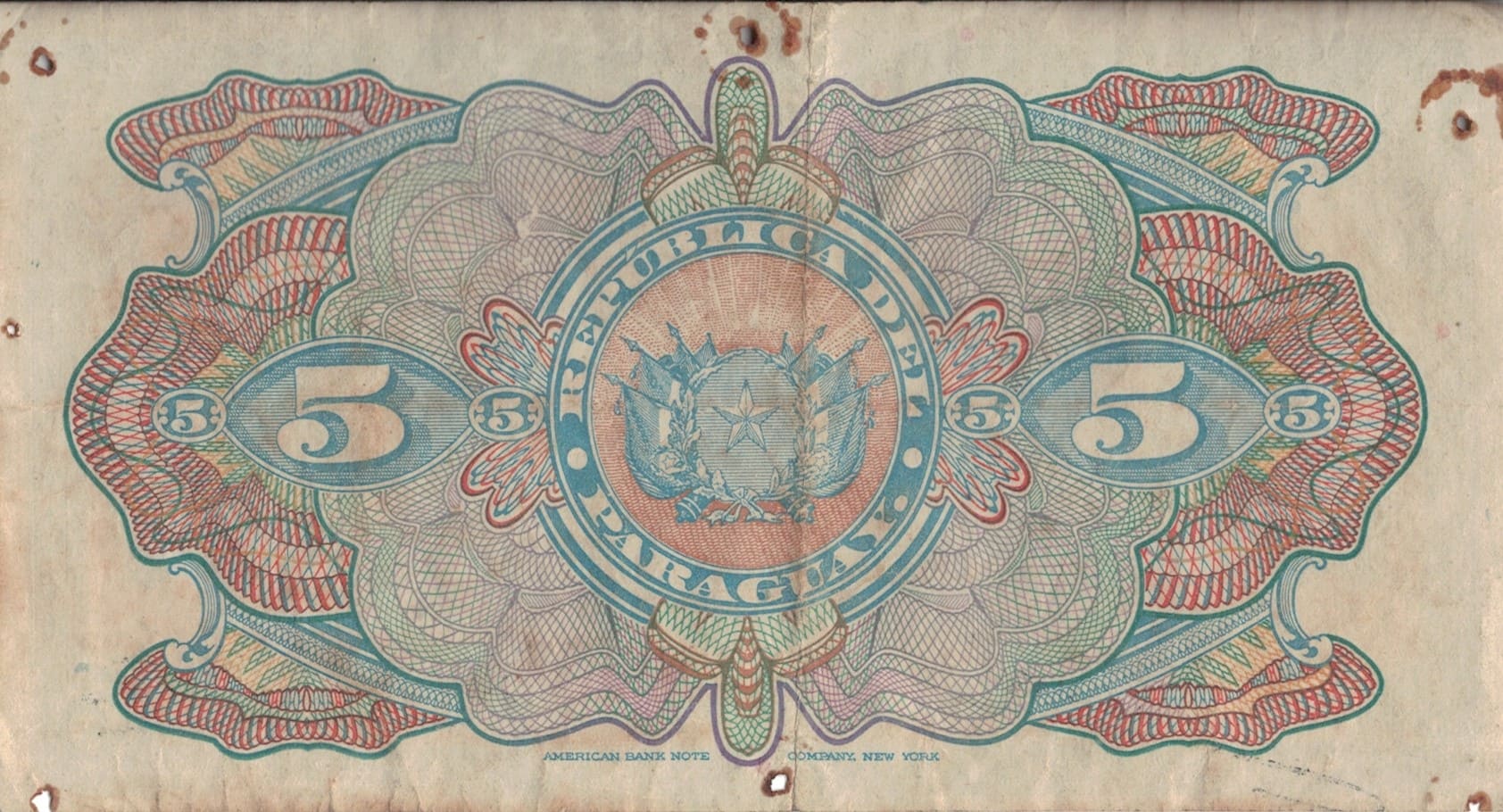 Paraguay 14 Pick 149a.2 at