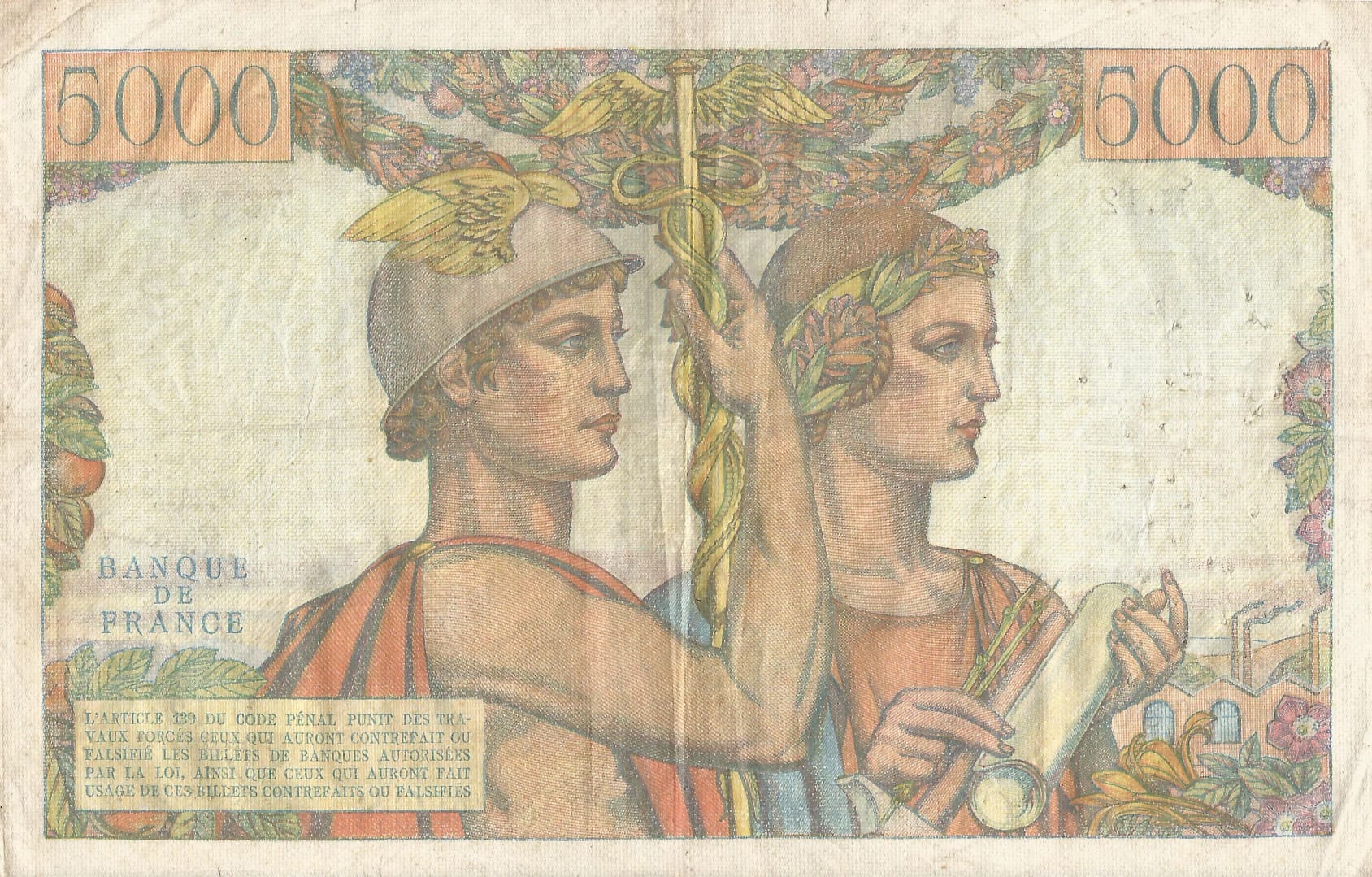 Francia 112 Pick 131a.2 Reverso scaled