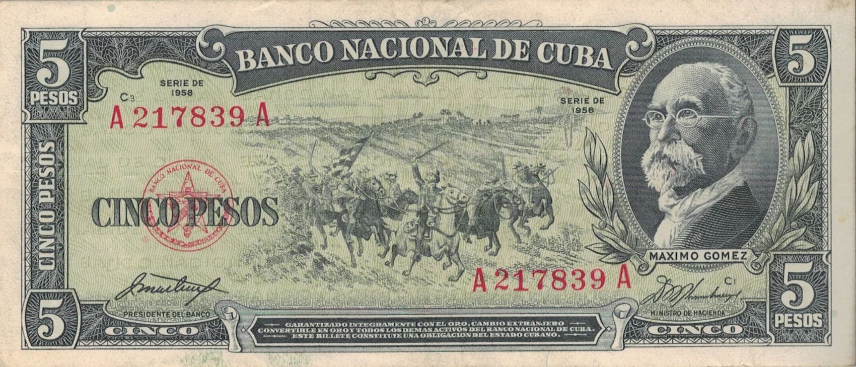 Pesos Cubanos 15 Pick 91a ad jpg