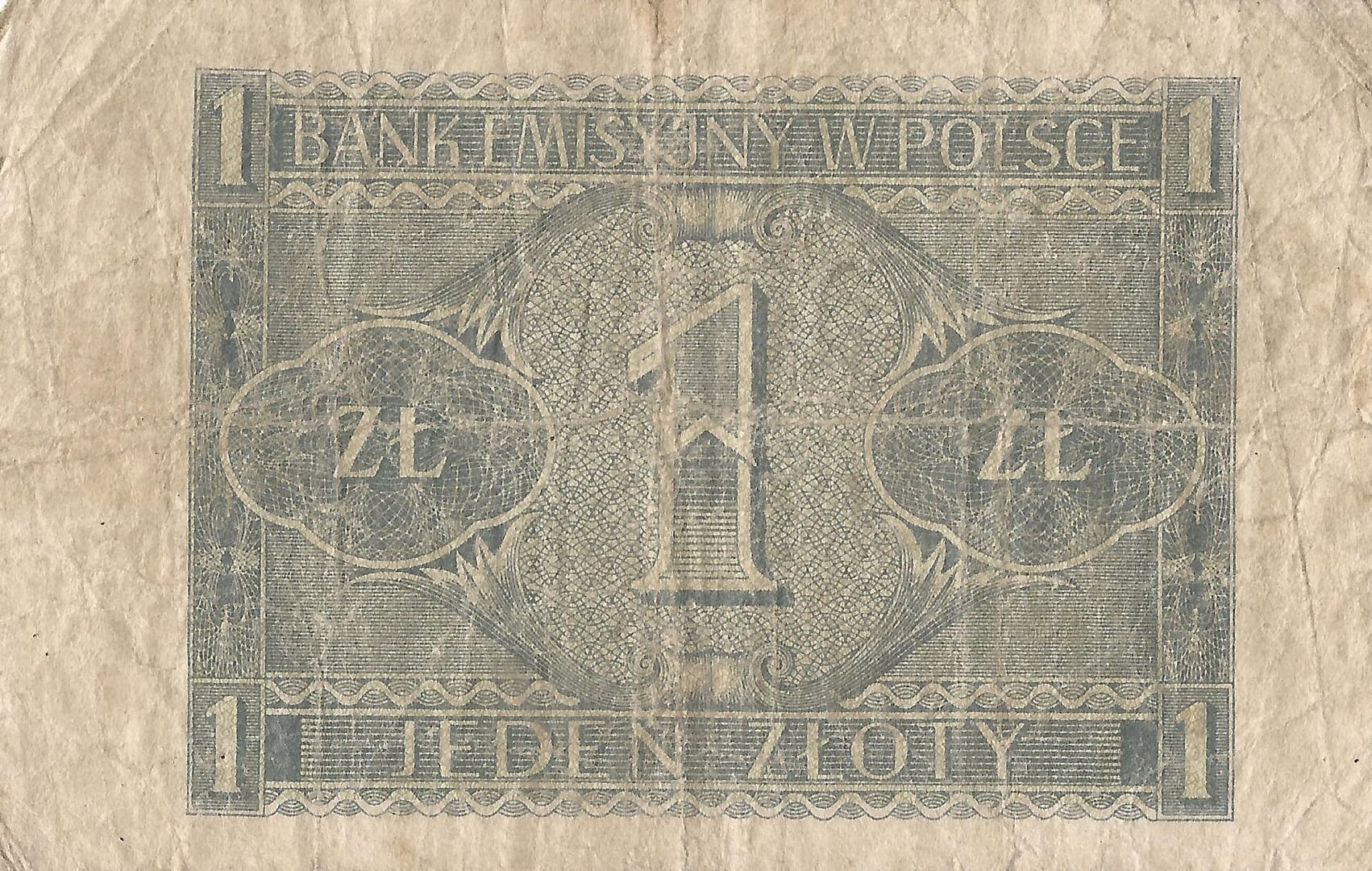 Polonia 26 Pick 99a Reverso