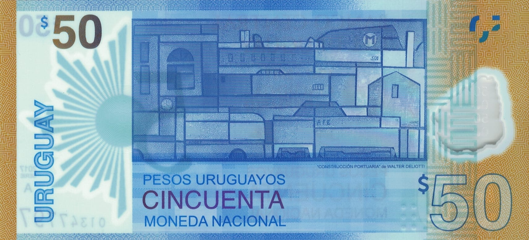 Uruguay 98 Pick 100a at 2