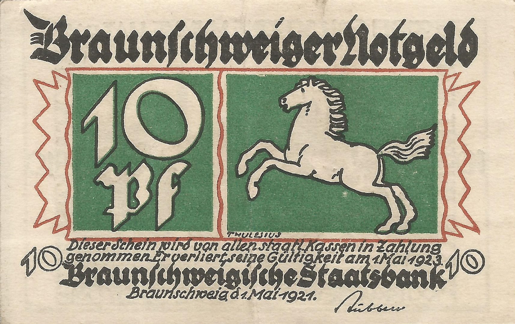 Notgeld - B 33 155.2c Anverso