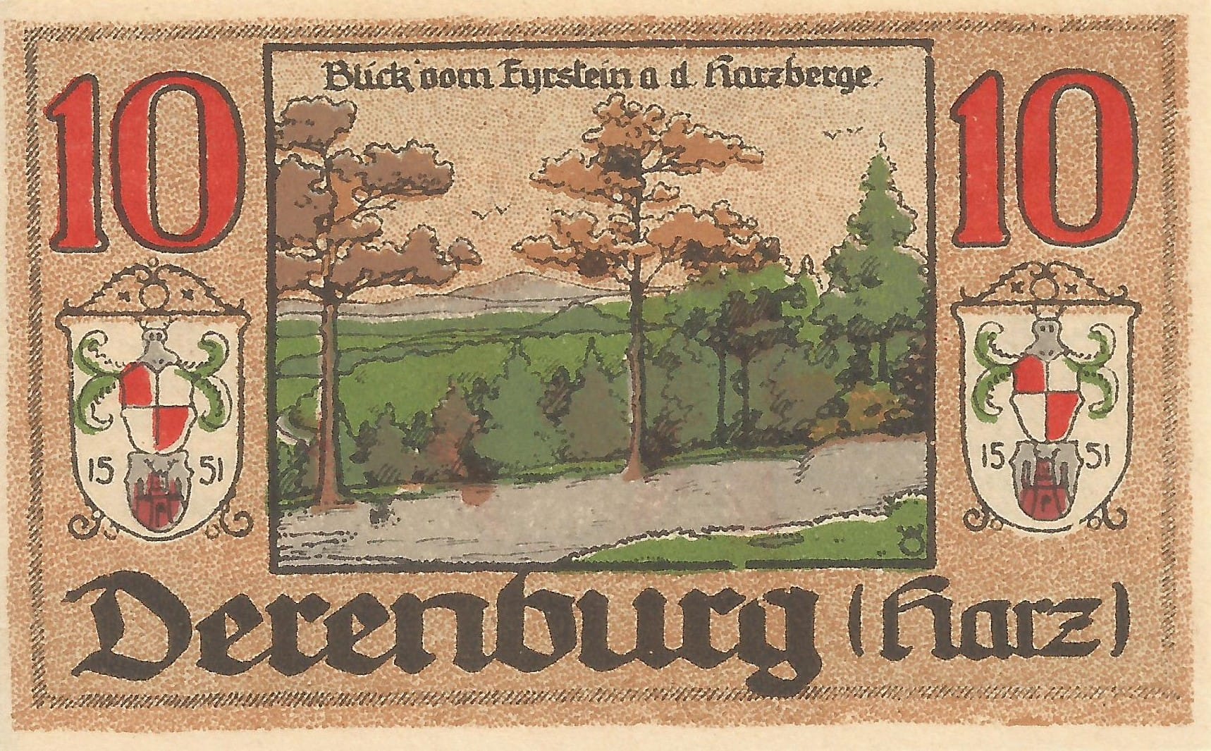 Notgeld - D 2 GM 263.1 13 Reverso