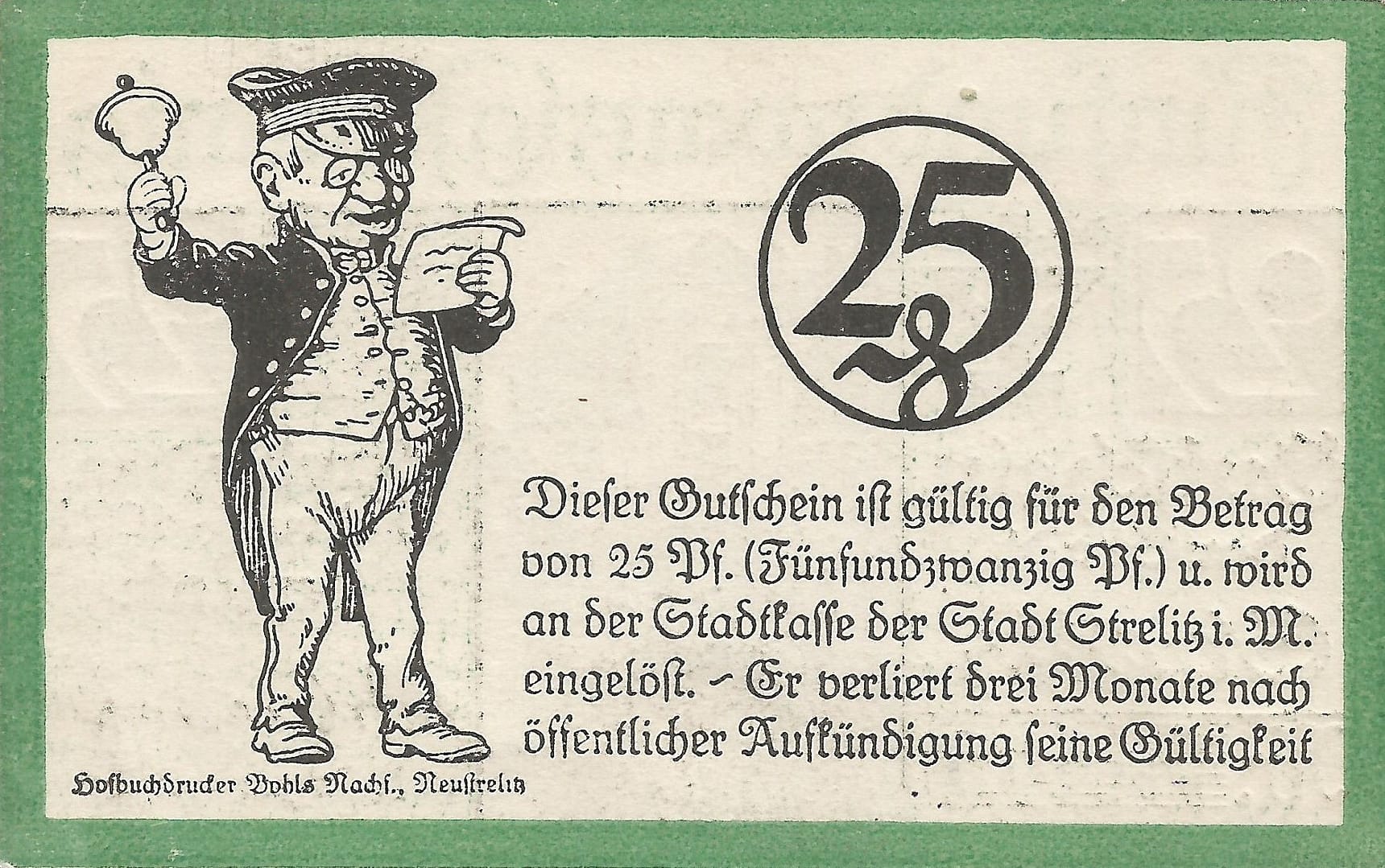 Notgeld - S 32 Grabowski S122.1a Reverso