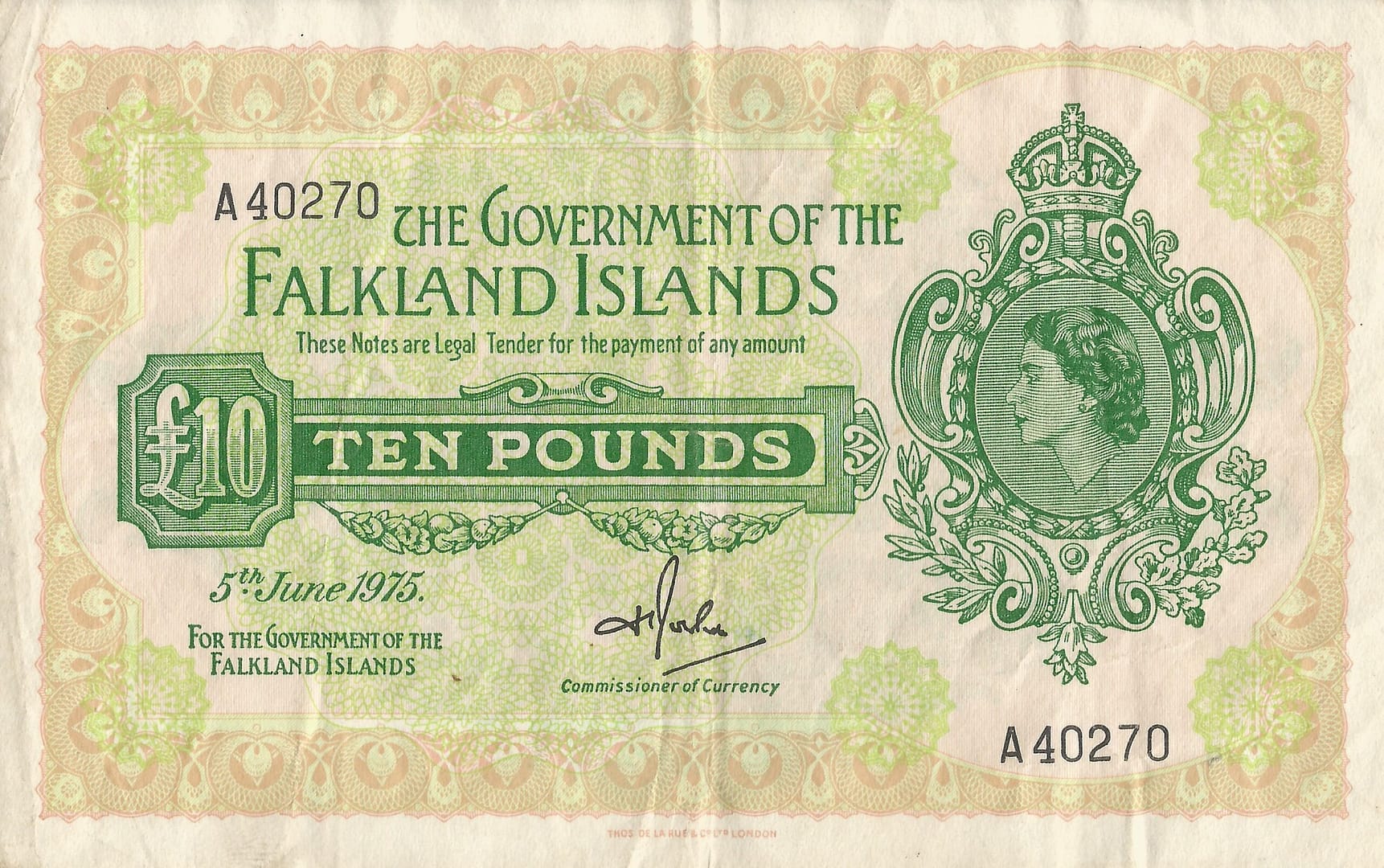 Islas Malvinas 10 Pick 11a Anverso scaled