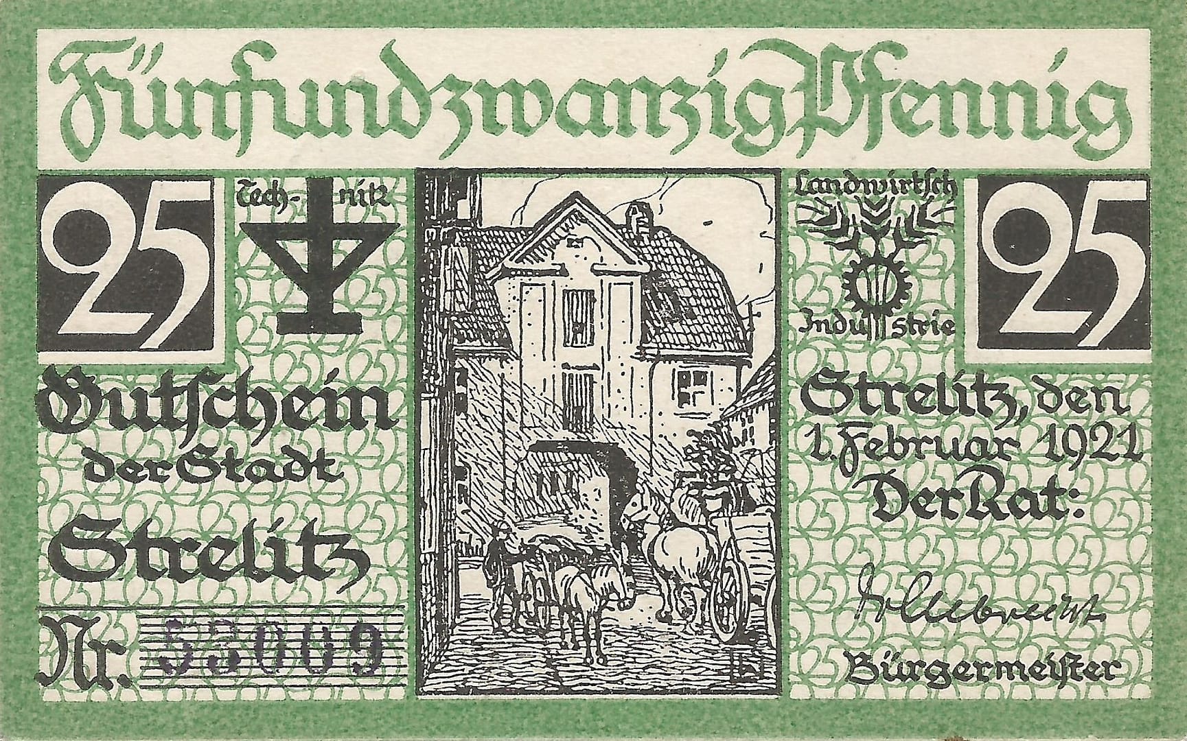 Notgeld - S 31 Grabowski S122.1a Anverso