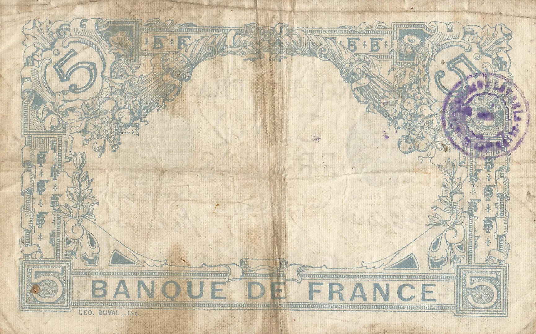 Francia 52 Pick 70 Reverso scaled