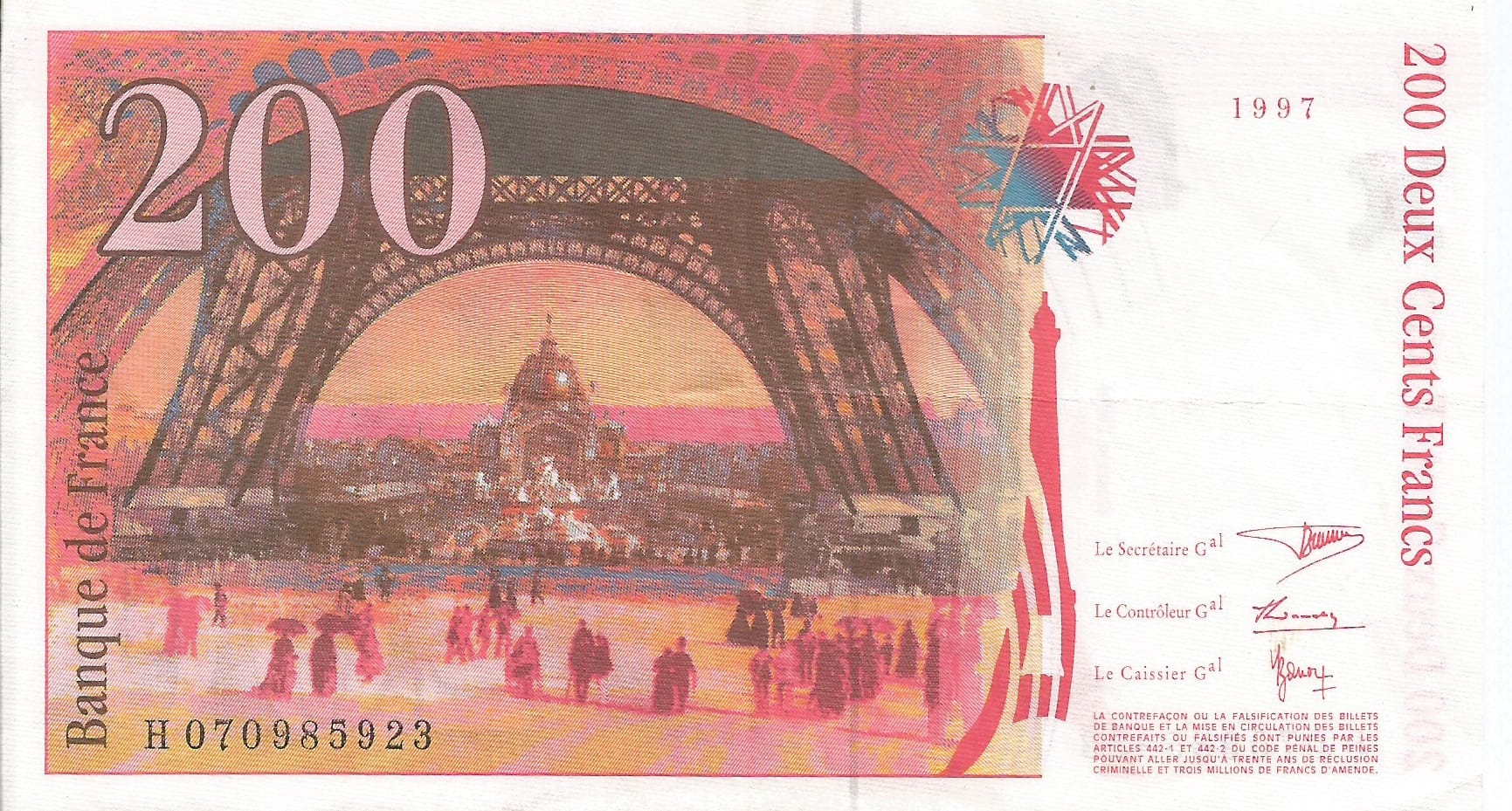 Francia 146 Pick 159b at