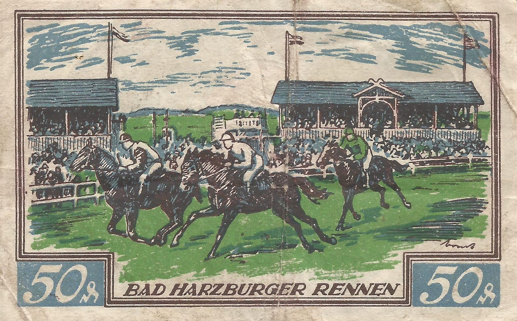 Notgeld - B 40 GM 155.3h Reverso