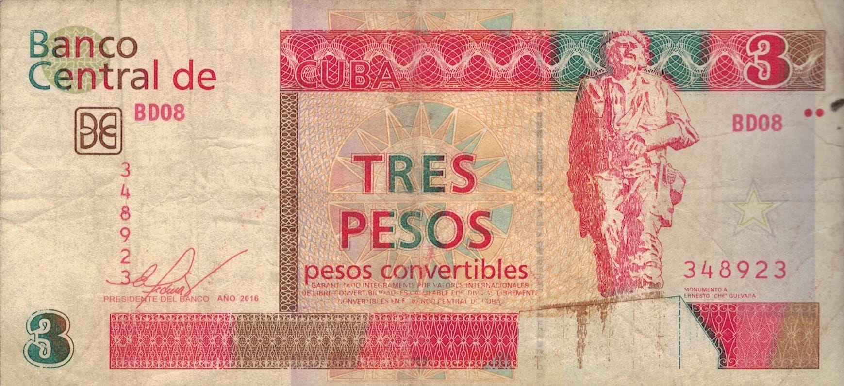 Pesos Cubanos Convertibles (CUC) 5 Pick Fx47c ad jpg