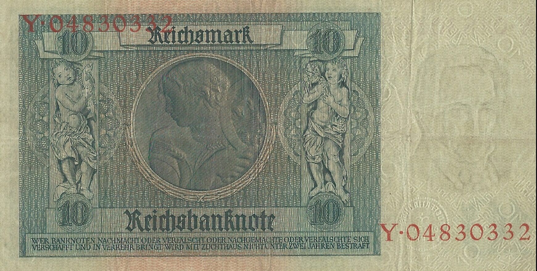 5-Reichsmark (1924-1948) 2 Pick 180a.1 Reverso e1677096941656