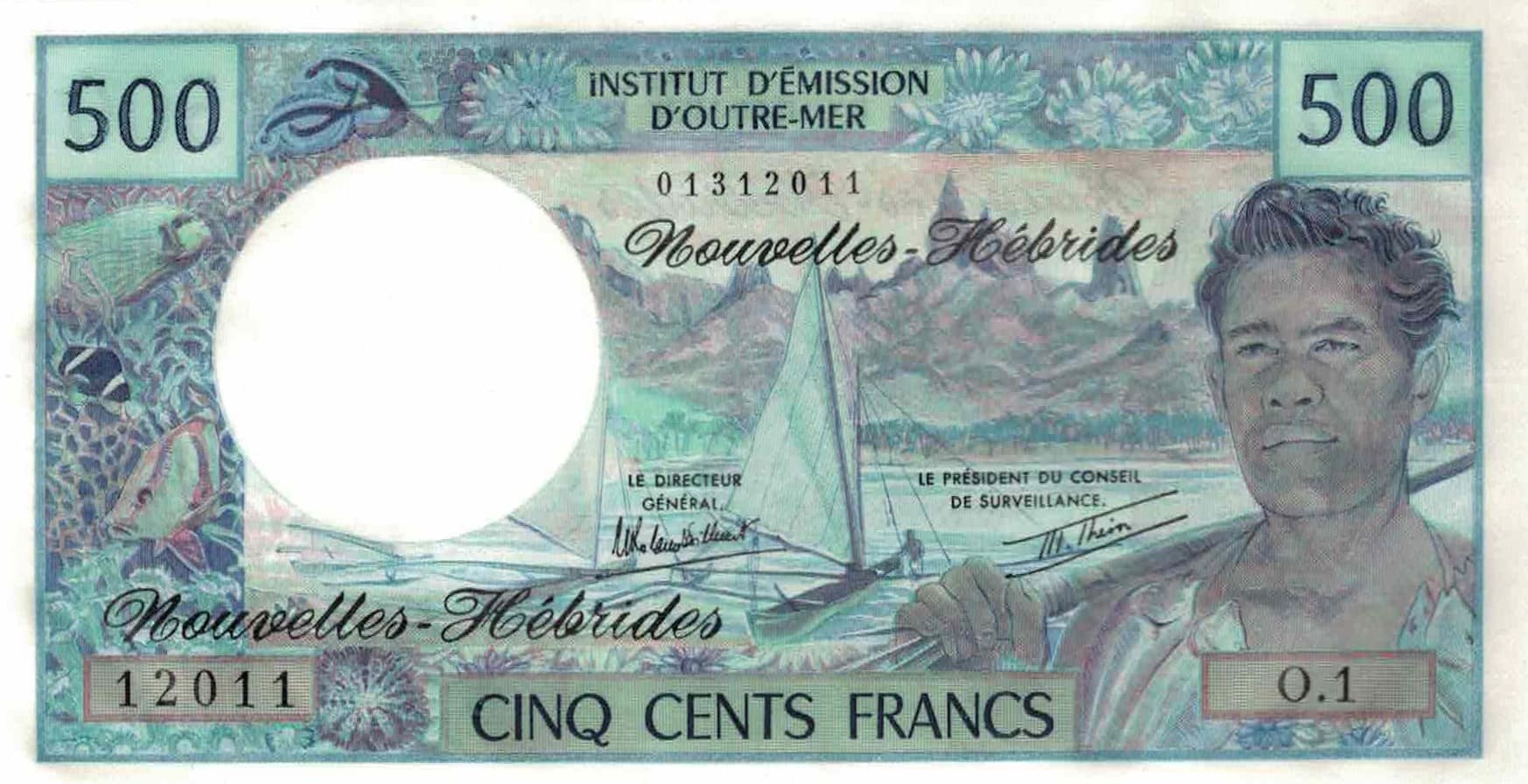 Nuevas Hébridas 6 Pick 19c ad