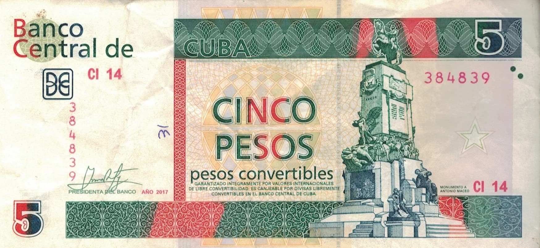 Pesos Cubanos Convertibles (CUC) 7 Pick Fx48g ad jpg
