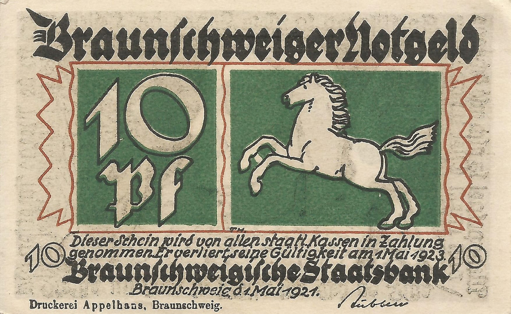 Notgeld - B 31 155.1a Anverso