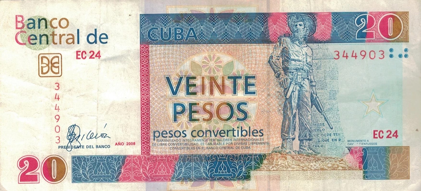 Pesos Cubanos Convertibles (CUC) 11 Pick FX50b ad jpg