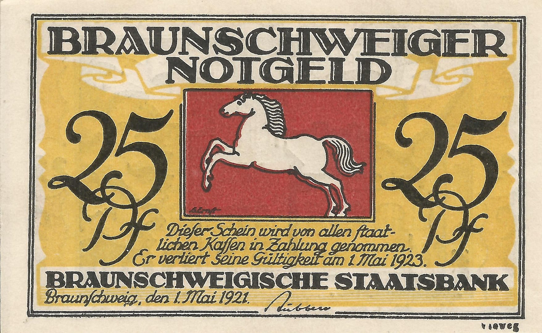 Notgeld - B 37 155.4d Anverso