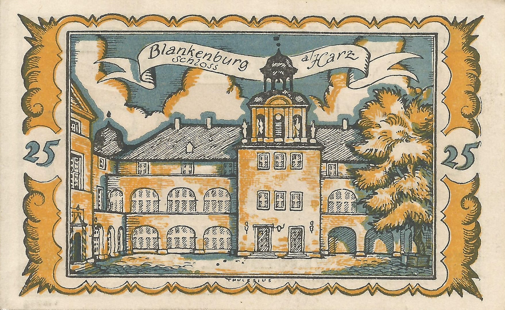 Notgeld - B 38 155.4d Reverso