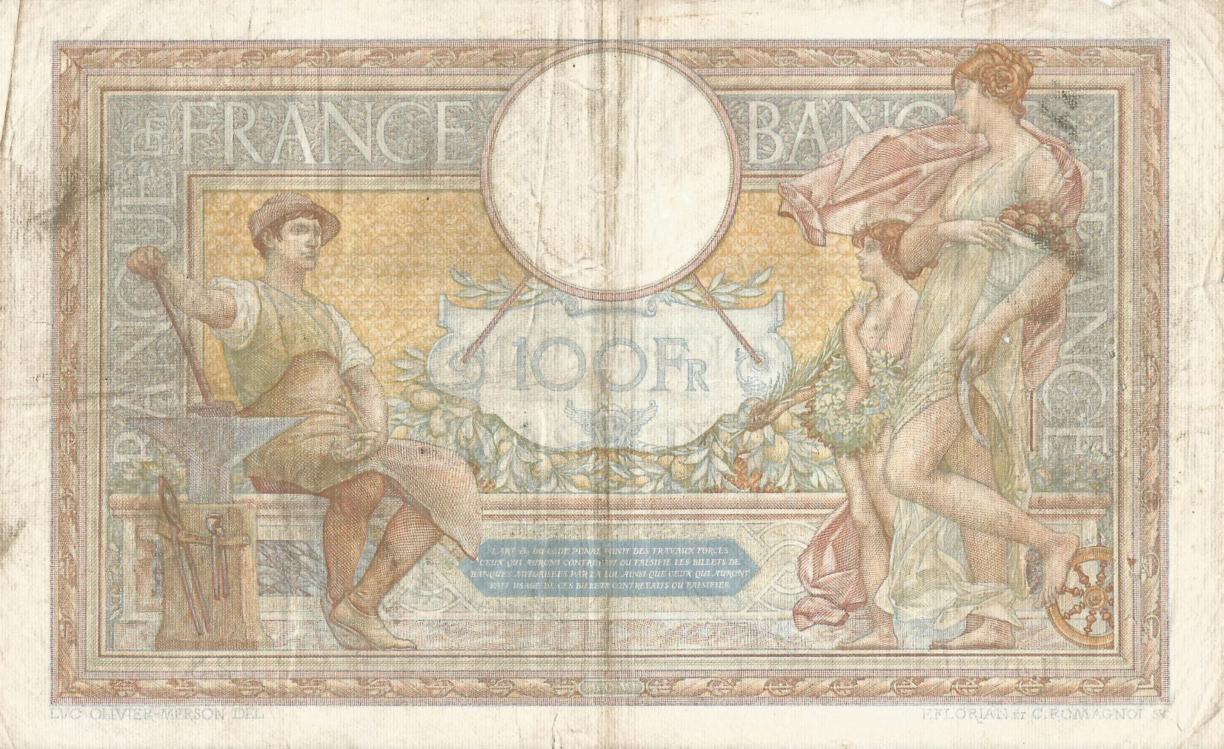Francia 58 Pick 78c Reverso scaled