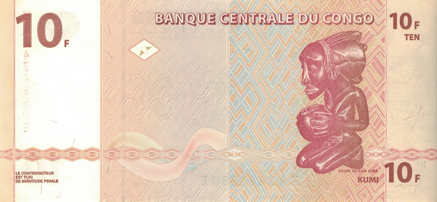 República Democrática del Congo 18 Pick 93a at jpg